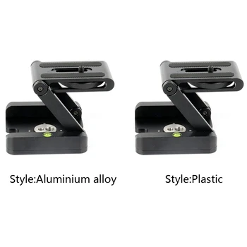 

Folding Tilt Stand Z Flex Ball Head Quick Release Aluminum Tripod Holder