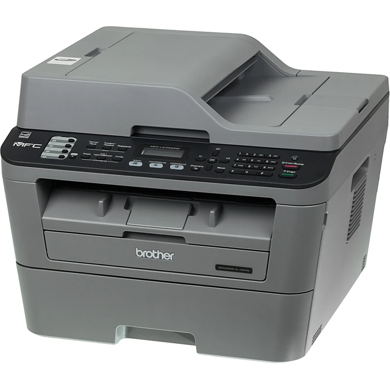 МФУ лазерный BROTHER MFC-L2700DNR, серый