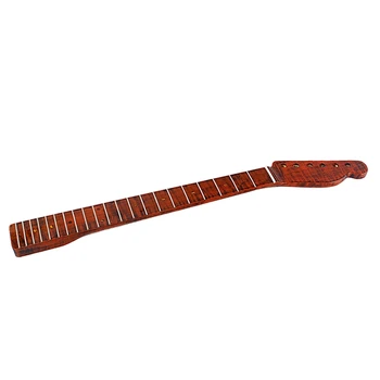 

21 Fret Guitar Neck Fretboard Maple Inlaid Back for TL Guitar Neck Replacement
