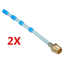 2x автомобильный аксессуар жидкий водяной трубчатый шланг для очистки Tornador для мытья