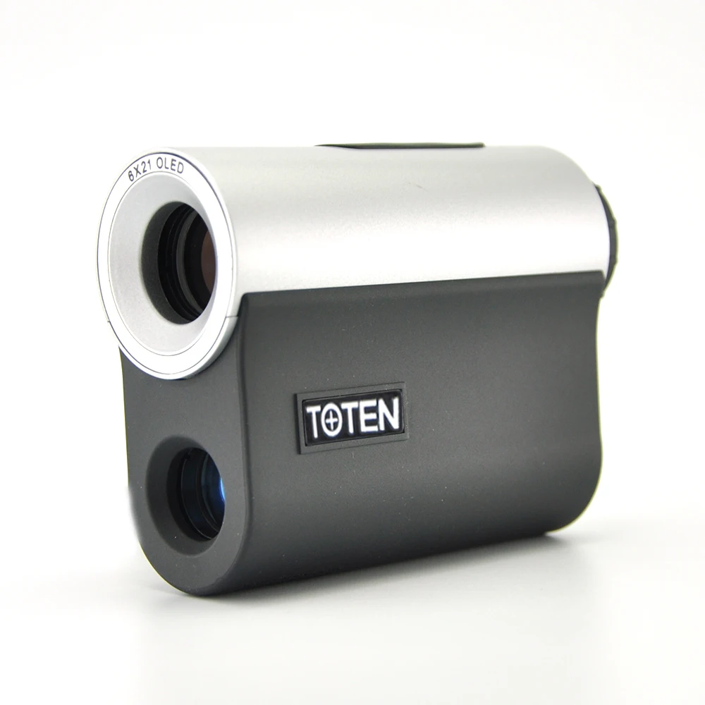 TOTEN Golf Laser 6x21 OLED 1500m Rangefinder Professional Meter Angle Distance Measure Hunting Monocular Optical HD Telescope