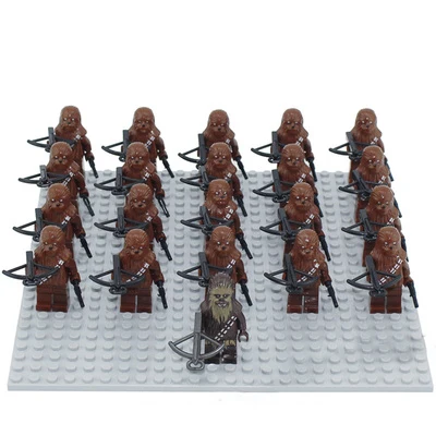  21pcs/lot Star Wars Military Mini Building Blocks Brick Toys Clone Trooper Compatible with Legoingl
