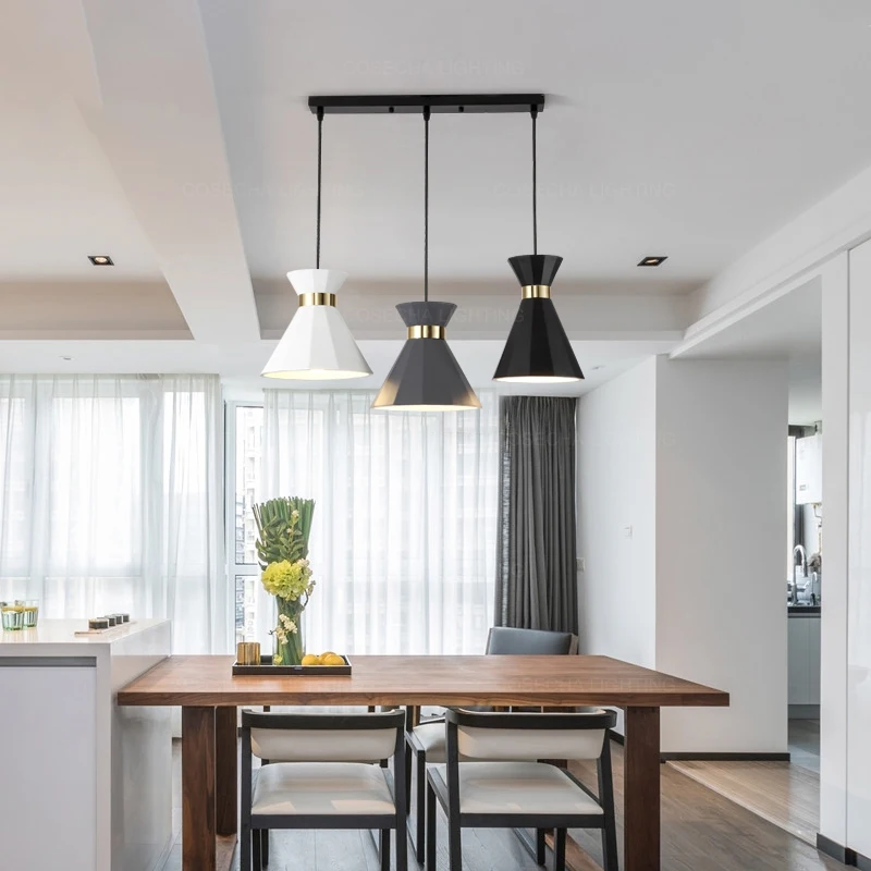 Mini single pendant light nordic white 