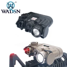 WADSN Softair фонарик IR Lazer красный лазерный DBAL-D2 Многофункциональный 300 люмен DBAL MKII тактический Чехол для батареи EX328 оружие
