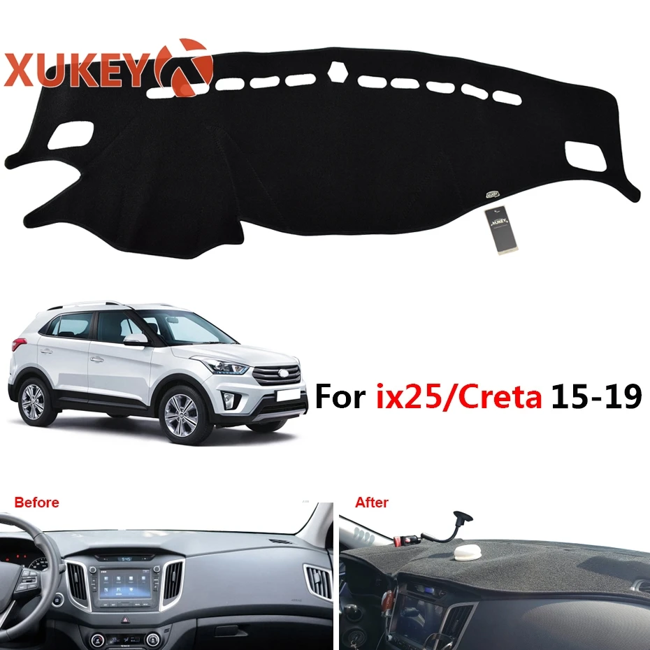 Автомобильный Даш коврик для Hyundai iLoad iMax i800 Starex H1 2008 2019 ix25 Creta 2015 Dashmat крышка