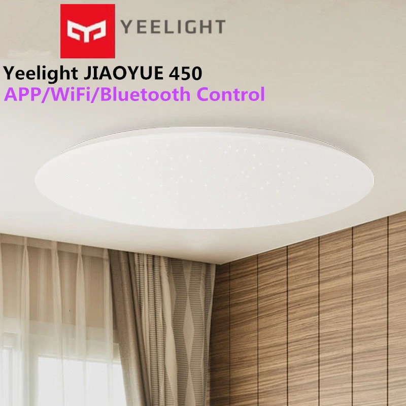 Youpin Yee светильник 450 светодиодный потолочный светильник умный пылезащитный Bluetooth приложение контроль потолочный светильник Mijia умный современный потолочный светильник s