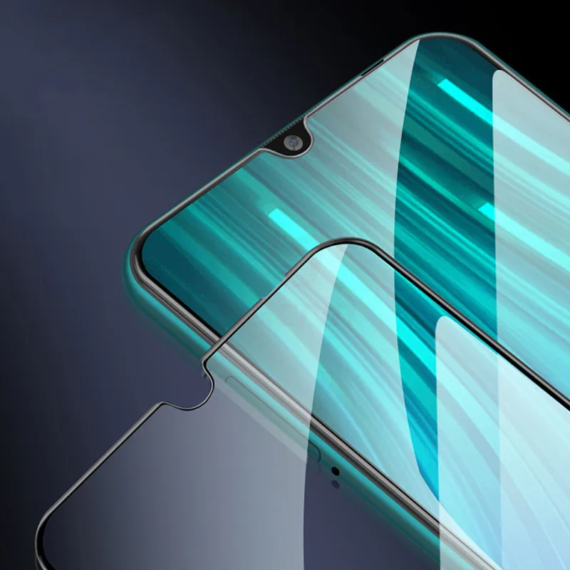 2 шт., Защитное стекло для Xiaomi Redmi Note 8 T, закаленное стекло 9 H, полностью закрывающее экран, стеклянная пленка для Xiaomi Redmi Note 8 8 Pro