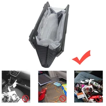 Автомобильный портативный мусорный ящик складной мусорный держатель мусорного ящика мусорный ящик Авто Органайзер сумка для хранения ящик для отходов автомобильные аксессуары