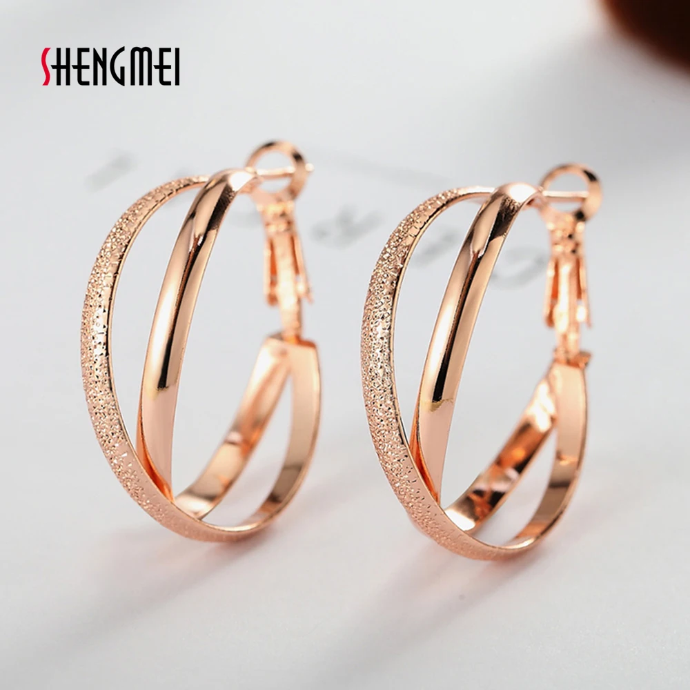 Модный тренд Ретро рок ночной клуб дикие преувеличенные Матовые Круглые серьги с крестом kolczyki ohrringe женские ювелирные изделия