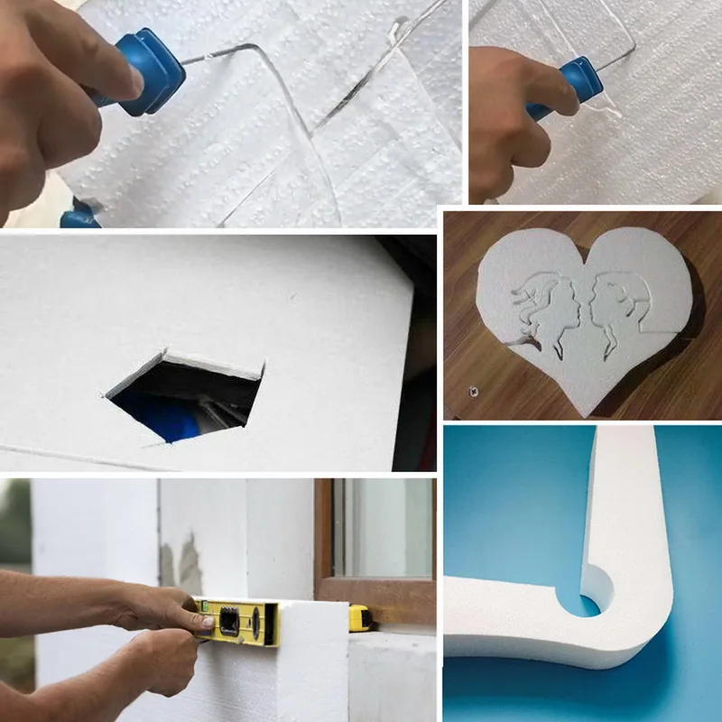 HOVCEH Elektrischer Schaumstoffschneider 18W - Heißdrahtschneider Für Styropor & Bastelprojekte