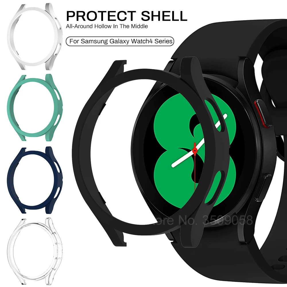 Protect Shell For Samsung Galaxy Watch 4 Classic 42mm 46mm PC Slim Matte Bumper Shockproof Coque On Glaxy Watch4 40MM 44MM Case