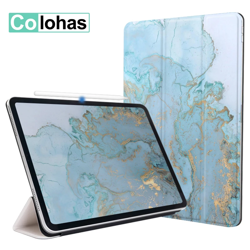 Умный чехол для планшета iPad Pro 11 Чехол 12 9 2020 магнитный Ультратонкий книжка с