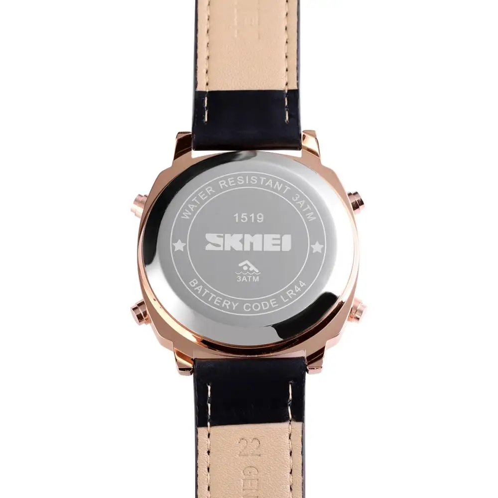 SKMEI японского часового механизма кварцевые мужские наручные часы Повседневное