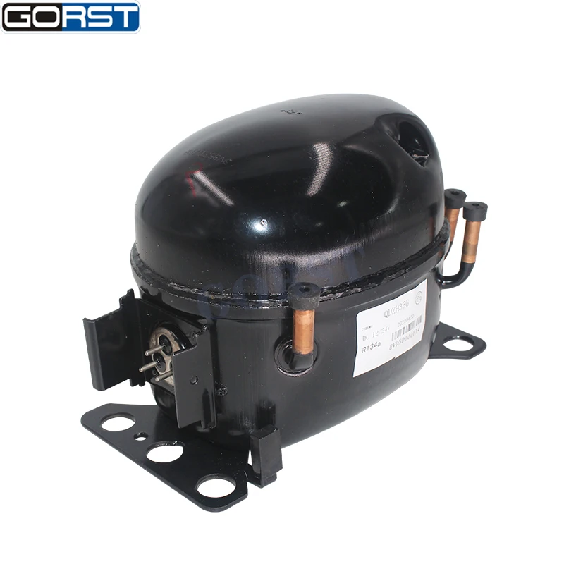 12V 24V DC Car Refrigeration Air Compressor Fridge Freezer Marine Solar QDZH35G R134a-11