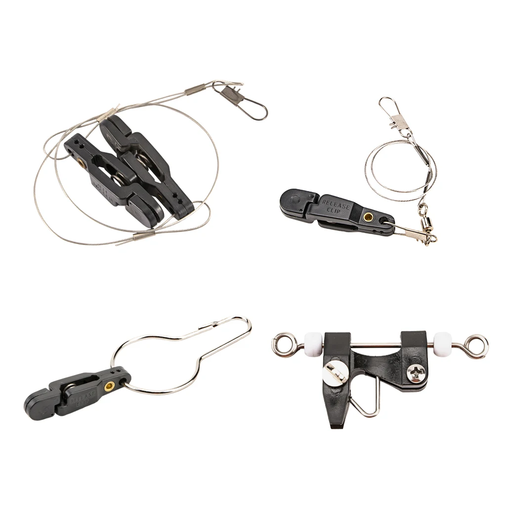 Kite Fishing Stacker Downrigger Release Leader Trolling Snap Snapper Clips Line