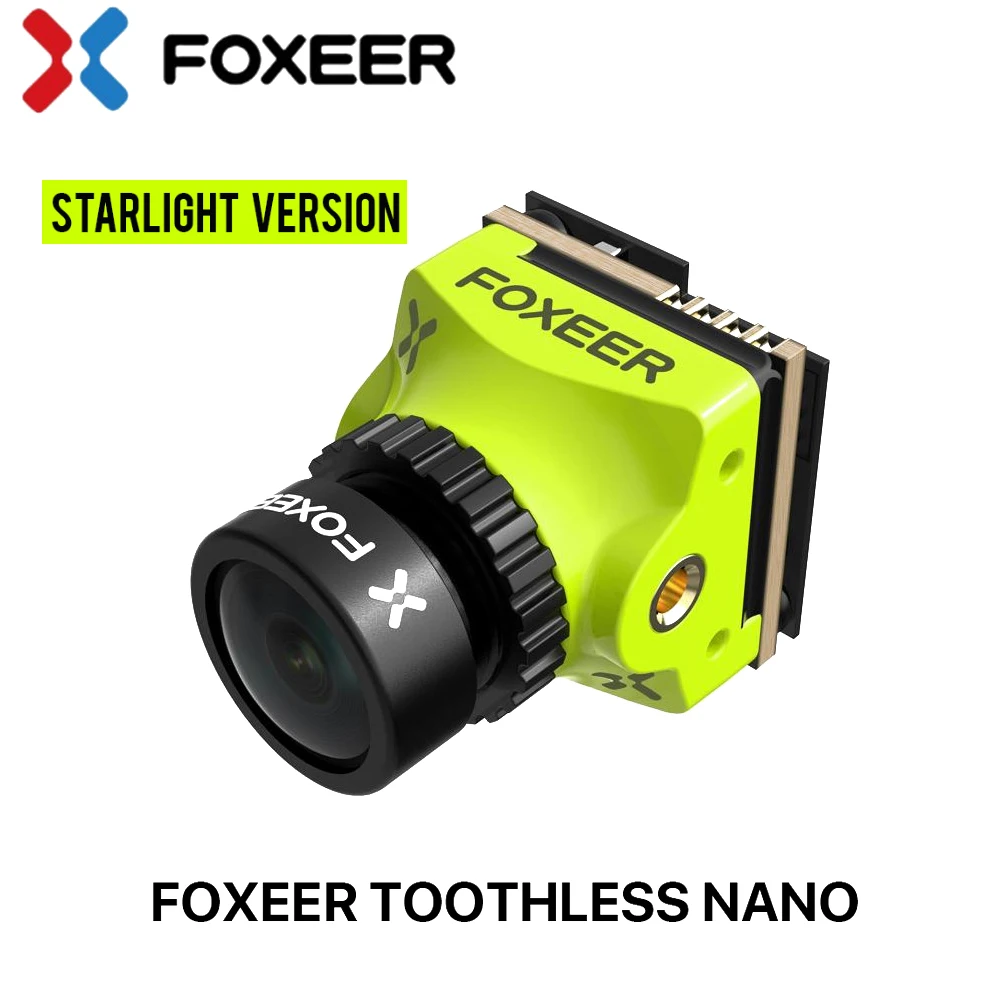 Foxeer беззубчатый Nano 2 StarLight Mini 1 8/2 мм FPV камера HDR 1/2 CMOS датчик 1200TVL для RC дрона
