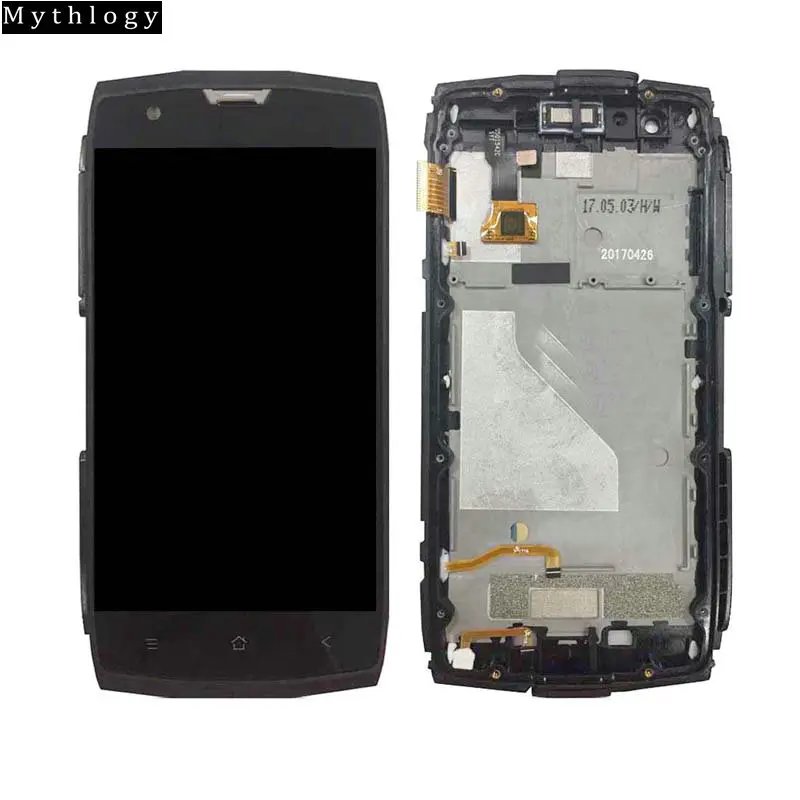 

For Blackview BV7000 Touch Screen Display with Microphone Earpiece Power Volume FPC Replacment Digitizer LCDs with Frame