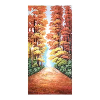 

Tree-lined trail Diamond Painting Oil Scenic autumn Round Full Drill Nouveaute DIY Mosaic Embroidery 5D Cross Stitch home decor