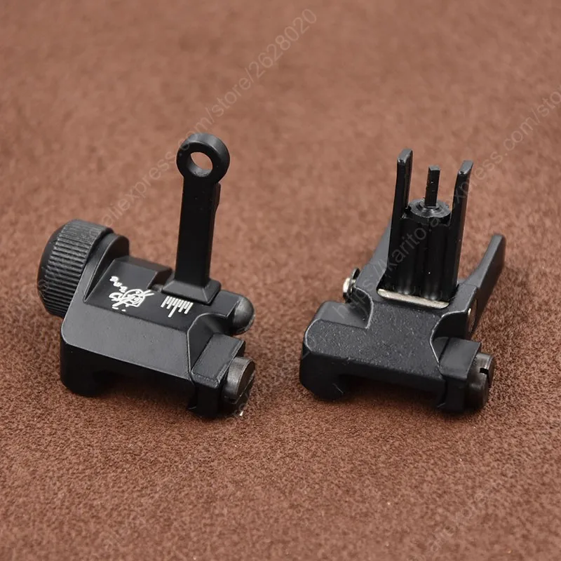 Tactical Style M4 AR15 Front And Rear Sight For 1913 Picatinny Rail Mount Bsse | Спорт и развлечения