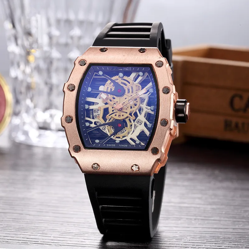 

Hot sales Big Black DZ digite S watch Rlo dz Auto Date Week Display Luminous Diver Watches Stainless Steel Wrist man Male Clock