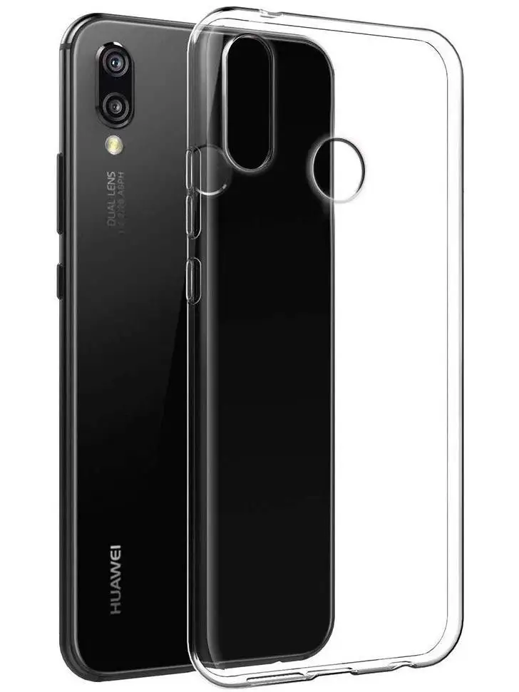 Прозрачный чехол из ТПУ для huawei P Smart Plus
