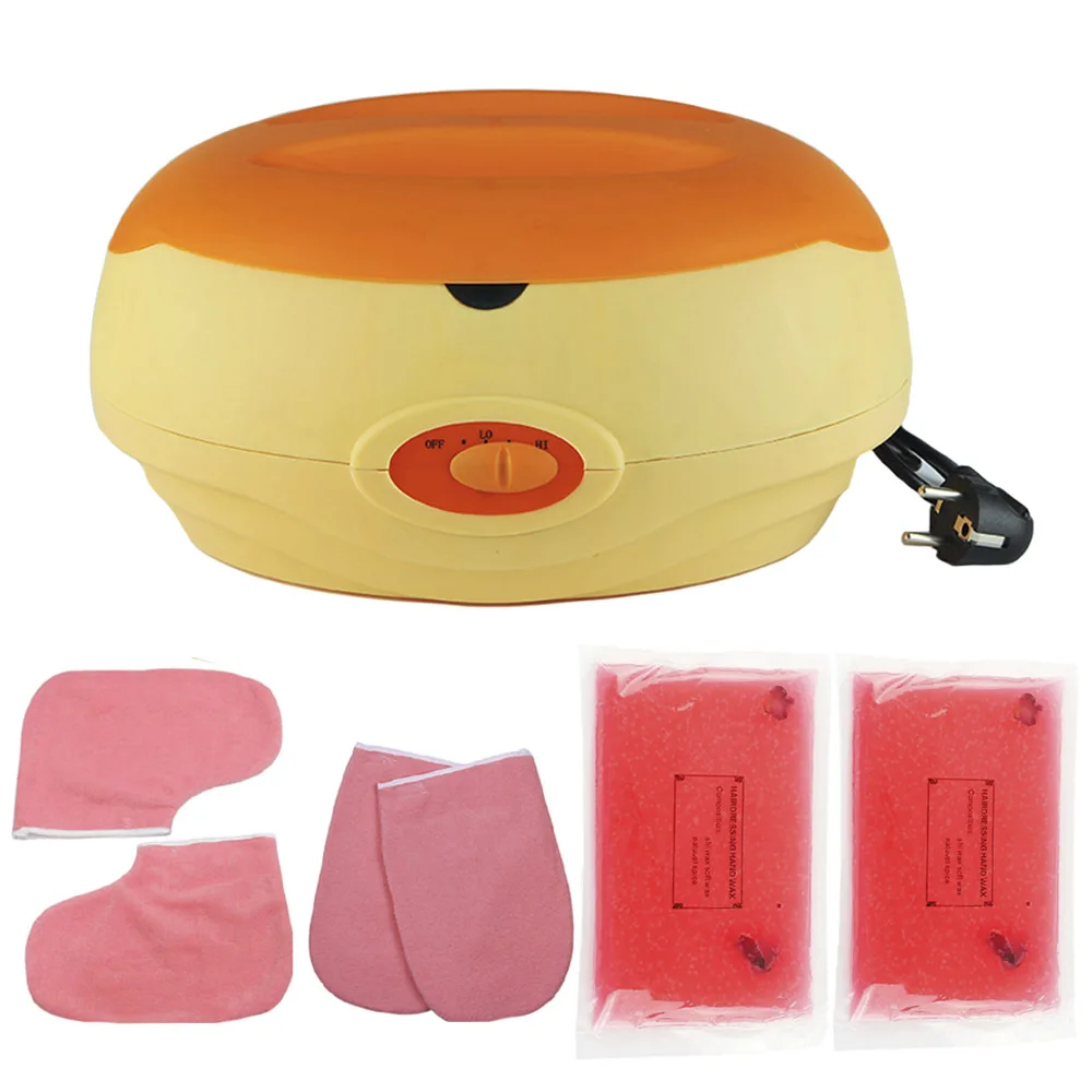 Salão de Beleza Máquina com Luva Parafina Branqueamento Hidratante Cera Aquecedor 700g Banho Mãos Máscara Mais Quente Spa Bootie Mão pé 1 mãos mais quentes salão de beleza máquina de spa com luva de bota