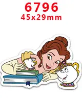 6796 Кабошоны 30 шт мультфильм плоское украшение из смолы pr 4770 - Цвет: 6796