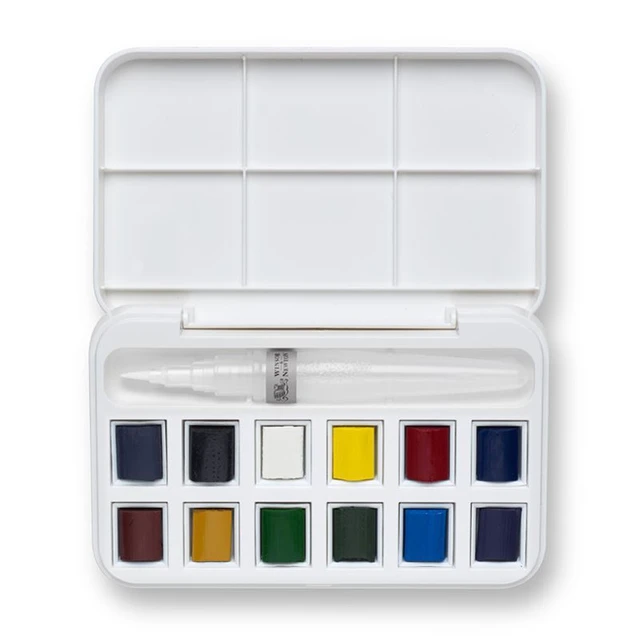 Acuarelas Winsor & Newton Cotman Set x 12