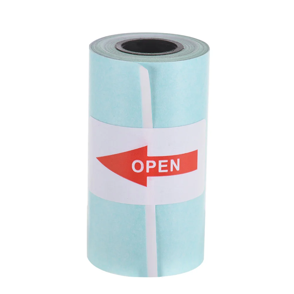 

Printable Color Sticker Paper 3 Roll Direct Thermal Paper with Self-adhesive 57*30mm(2.17*1.18in) for PeriPage A6 PAPERANG P1/P2