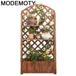 Escalier décoratif en bois pour plantes de Jardin, support pour plantes de balcon 
