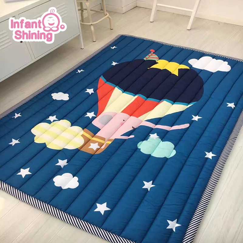 Детский Блестящий игровой коврик 140X200X3CM толщина утолщение складывающееся