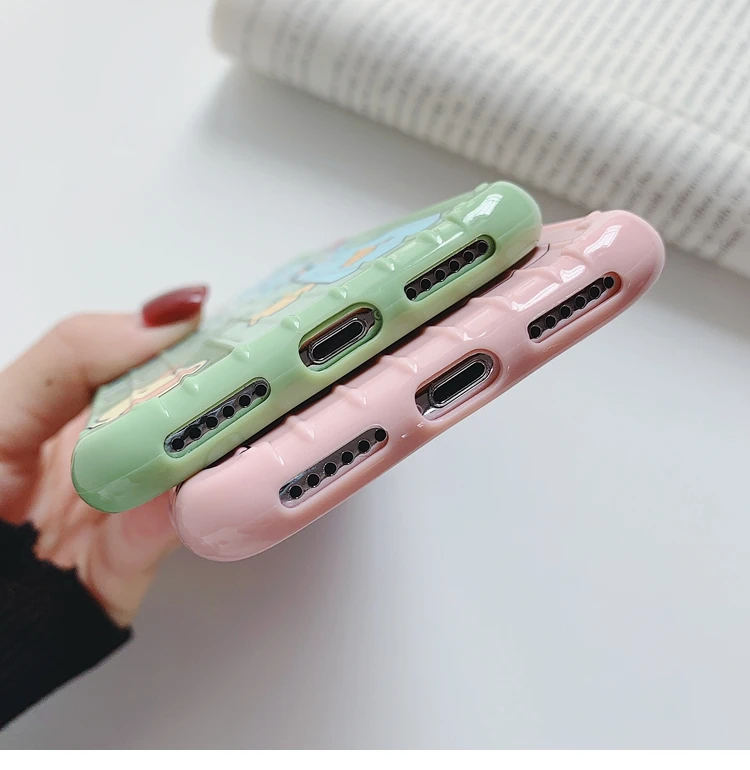 Чехол на багажник для Coque iPhone 11 Pro XS Max чехол из мягкого ТПУ задняя крышка для iPhone 6 6S 7 8 Plus iPhone X XR чехол для телефона