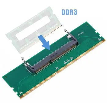 

DDR3 RAM Memory Connector Adapter For SO-DIMM laptop For Laptop Desktop Desktop Adapter DIMM RAM to DDR3 K8U0