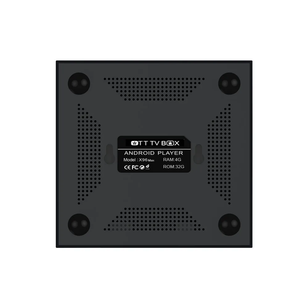 X96Max Смарт ТВ приставка Android 8,1 Amlogic S905X2 LPDDR4 Четырехъядерный 4 ГБ 32 ГБ 64 Гб 2,4G и 5 ГГц Wifi BT 1000 M 4 K телеприставка X96