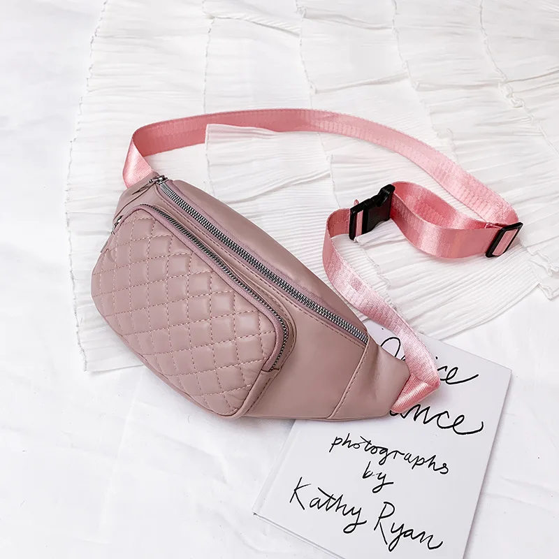 

Waist Bag For Women 2019 Luxury Pu Leather Belt Pack Fashion Fanny Pack Handy Men's Belt Bag Banana Crossbody Chest Bags