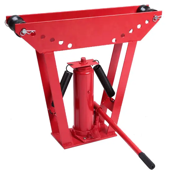 

12 Ton Heavy Type Hand-hydraulic Pipe Bender with 6 Dies Red J99Store