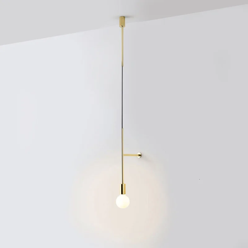 

Bedroom Bedside A Chandelier Originality Exhibition Room Shop Display Window Personality Office Minimalist Line Arts Wall Lamp