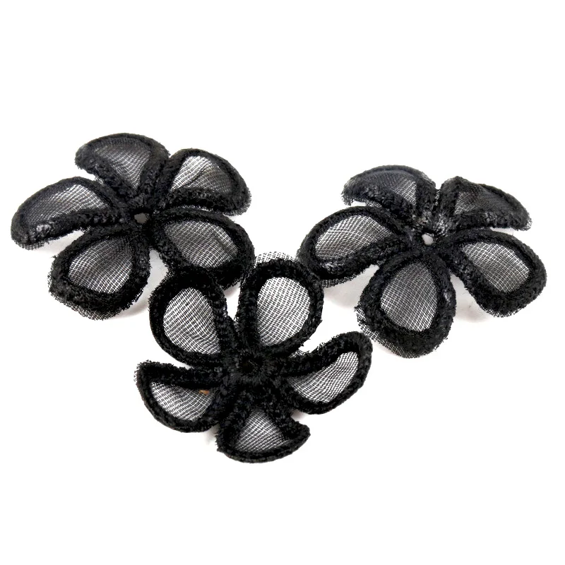 10pcs beautiful lace flower applique trim embroidered lace patches for handmade garment accessories decoration sewing DIY 35mm lace garment accessories sewing patches lace sewing supplies lace decoration lace accessories lace sewing accessories clothing accessories