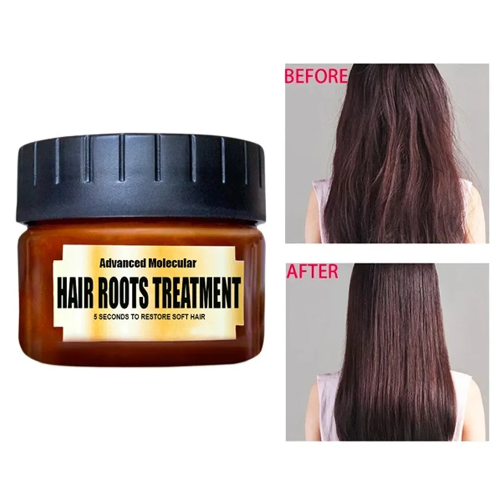 Hair Mask Hair Detoxifying Advanced Molecular Hair Roots Treatmen 60ML Recover Elasticity Hair#8.17