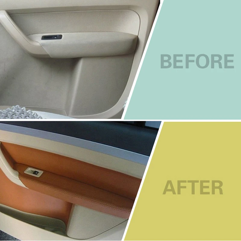 Микрофибра кожа дверные панели подлокотника для Volkswagen Passat Touran CADDY 2006 2007 2008 2009 2010 2011 2012 2013