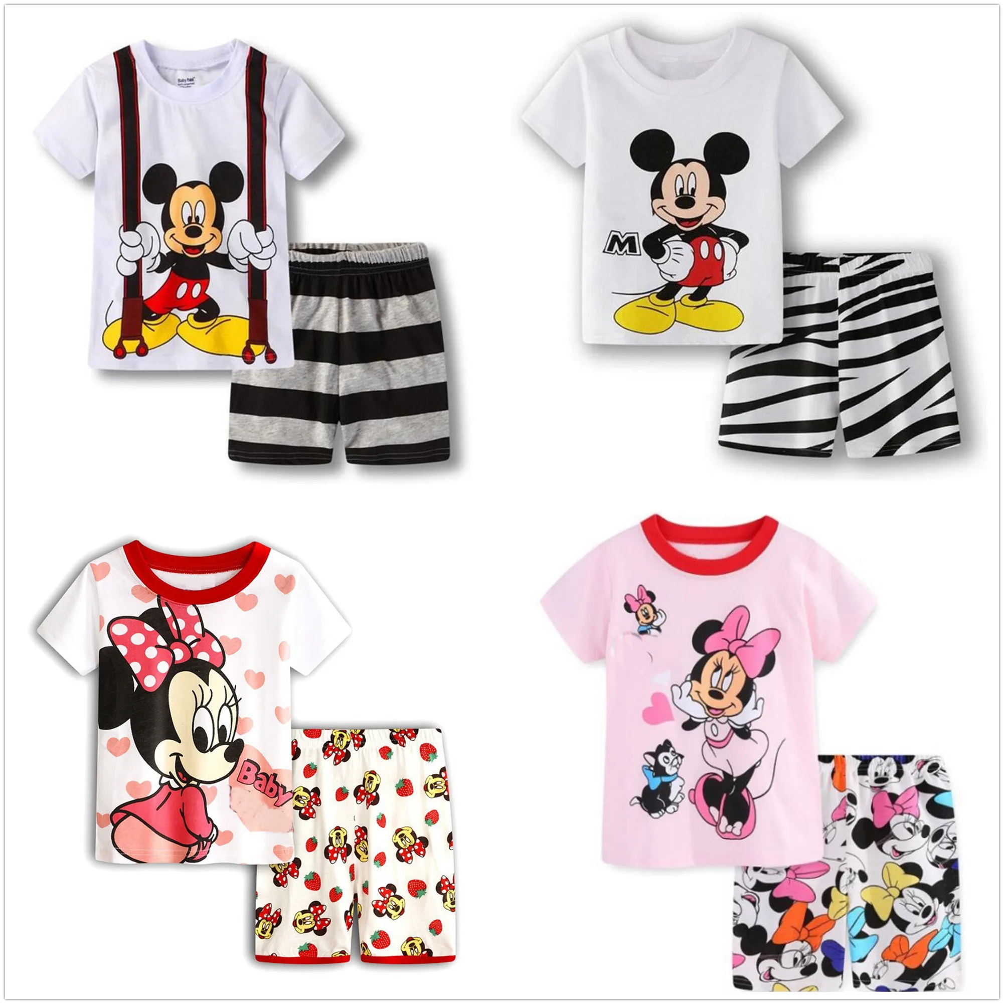

Kids Pijama Infantil Teens 2020 Summer Children Sleep Sets Pajamas Boys Cotton Nightwear Baby Girl Clothes Suit Cartoon Pyjamas