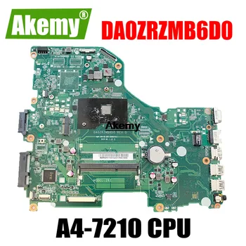 

For Acer aspire E5-522G laptop motherboard NBMWK11003 DA0ZRZMB6D0 A4-7210 CPU DDR3L full test
