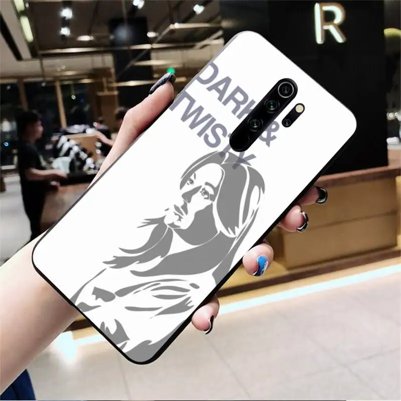 Темно серый мягкий чехол для телефона Redmi Note 9 8T 8A 7 6 6A Go Pro Max K20|Бамперы| |