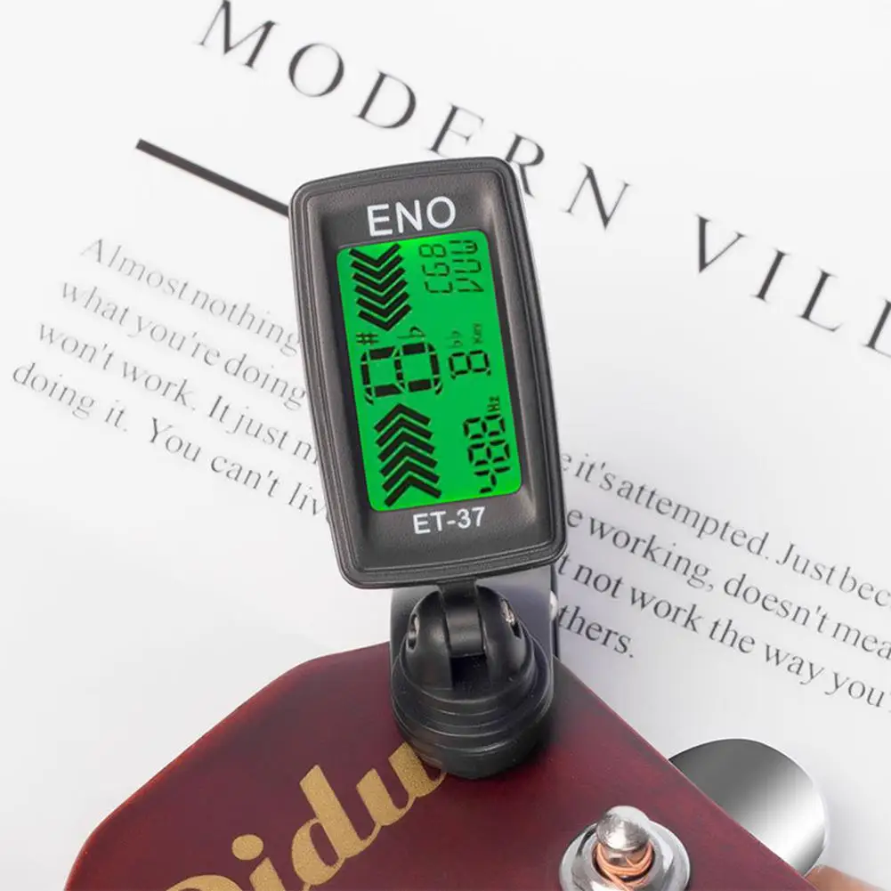 ENO тюнер хроматический мини клип на двенадцати темперамент Универсальный Flanger ra