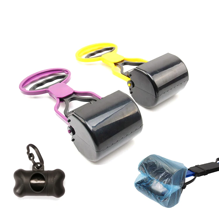 Cleaner Dog-Supplies Poop-Scoop Pick-Up Long-Handle Animal-Waste Outdoor Portable Jaw