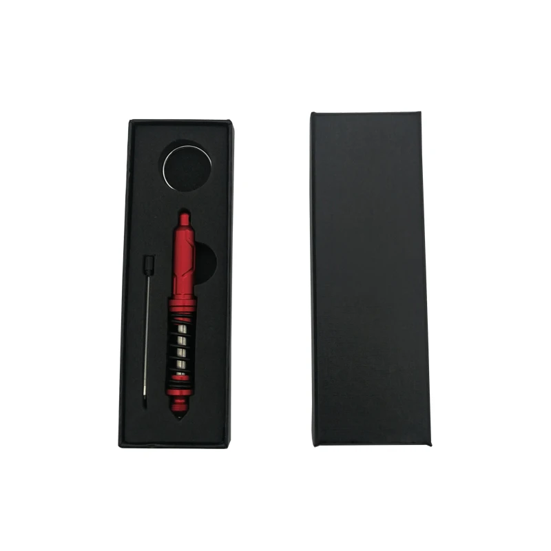 red with box