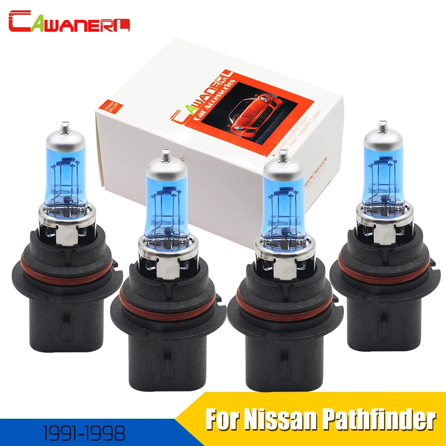 Fits Nissan Navara D40 100w Super White Xenon HID High//Low Beam Headlight Bulbs