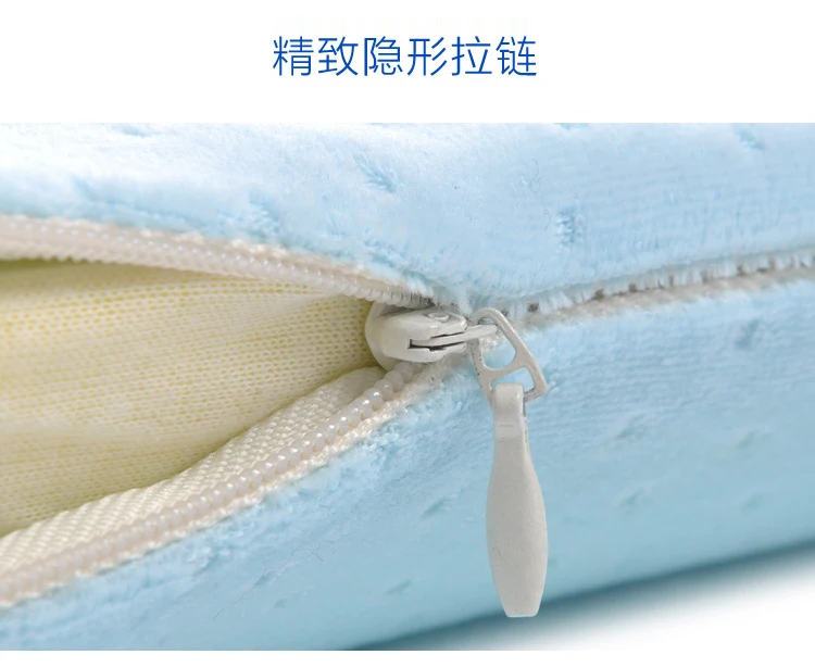 Подушка для детей от 3 до 12 лет, подушка с эффектом памяти и подушка из натурального латекса, доступный вариант, хлопок, Шейная подушка