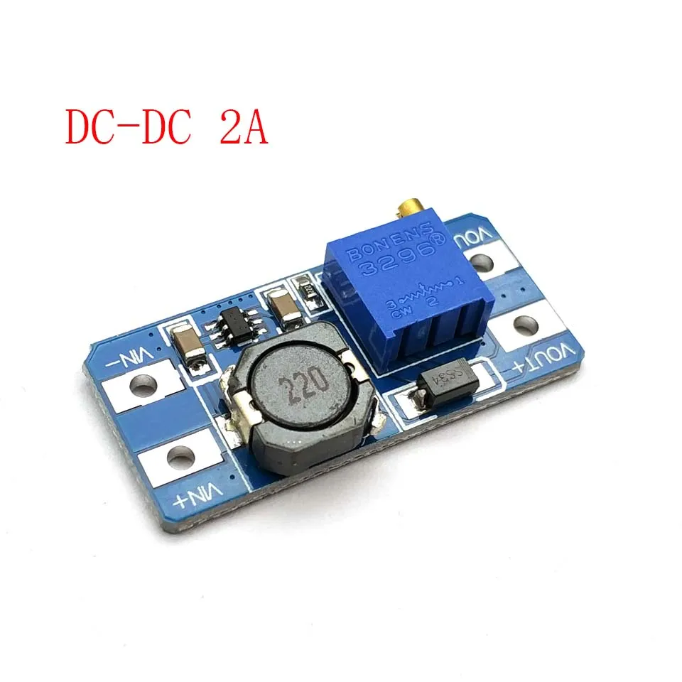 MT3608 2A макс. DC Повышающий Модуль питания бустер силовой модуль для Arduino 3 5 в до В/9