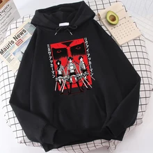 Ataque em titan anime gráfico hoodie de manga longa topo pullovers harajuku moletom com capuz outono hip hop punk com capuz
